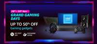 Grand Gaming Days Upto 50% Off on Gaming Gadgets (28th - 30th Nov)