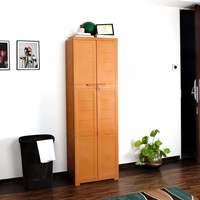 Cello Novelty Large Plastic Cupboard with lock(Wood)