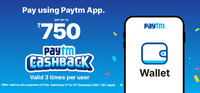 Jiomart : Paytm get upto ₹750 cashback