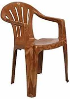 Cello Capri Arm Chair (Sandalwood Brown, Set of 6)