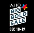 Ajio Big Bold Sale:  Upto 50-90% off + Flat 10% instant off on HDFC Bank Credit cards + additional Bonus 2.5% cashback offer 