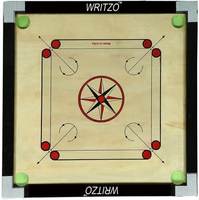 Writzo Smooth Shiny Glossy 50 cm Carrom Board  (Multicolor)