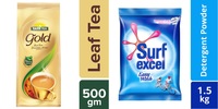 Jiomart only for today - TATA Gold 500g Rs.199, Surf Excel 1.5kg Rs143.50 & other offers