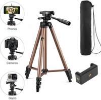 Syvo WT-3130 Tripod, Tripod Kit  (Brown/Black, Supports Up to 5000 g)