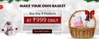 The Natural Wash Make your own basket : Add any 3 products for ₹999