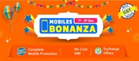 Flipkart Mobiles Bonanza (7-8 Dec) - Up to 40% Off + Extra Bank Off With Exchange and Prepaid Offers