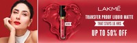 Upto 50% off on Lakme Products 