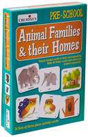 Creative's Animal Families And Their Homes Card Game (Multi-Color, 63 Pieces) @ ₹99.00