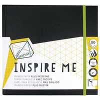 65% Coupon - Derwent Graphic Inspire Me Hardback Sketch Book