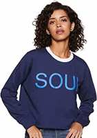 Women's Sweatshirt at Upto 86% Off Starting at ₹285 + 10% extra discount on some