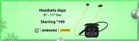 Amazon Headset Days [8th - 11th Dec] : Headphones Starting at Rs.199 + Rs.1500 Discount on EMI On Yes Bank & Amex CC