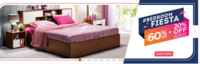 Bedroom Fiesta Upto 60% off + 20% off on Selected Products 