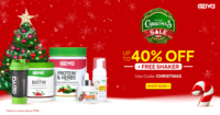 Oziva: Big Bash Christmas Sale- Up to 40% OFF + FREE Shaker 