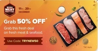Swiggy Mega Meat Festival [11 - 20 Dec] 50% OFF UpTo ₹100 
