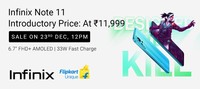 Infinix Note 11 (4 GB + 64 GB) | Sale Live
