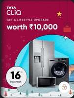 Cred Jackpot - Win a TataCliq Giift card worth up to Rs .10,000 or Rs .225 Off Coupons 