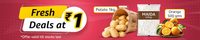Amazon Fresh Maida Orange & Potato @ ₹1