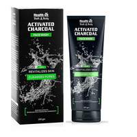 Healthvit Activated Charcoal Facewash Deep Cleansing Brightening & Refreshing 100g