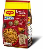 Flipkart Maggi 2 Minute Special Masala Instant Noodles Vegetarian  (12 x 70 g)