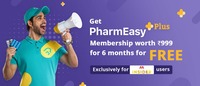 Get PharmEasy Plus Membership For 6 Months For Free For Myntra Insider Users