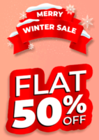 Sanfe Merry Winter Sale Flat 50% off 