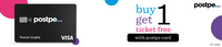 Buy 1 & Get 1 Movie Ticket Free upto Rs.200 using Postpe Card on Bookmyshow