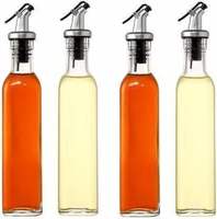 Crystalware 500 ml Cooking Oil Dispenser Set of 4