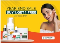 Oziva- Buy 1 get 1 Free on Beauty Products  + upto Rs.500/- Cashback via Mobikwik wallet