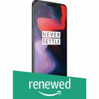 (Renewed) OnePlus 6 (Mirror Black, 6GB RAM, 64GB Storage) @14999 