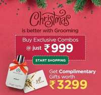 TheManCompany: Buy Exclusive Christmas Combos @999 & Get Complimentary Gifts upto Rs 3200