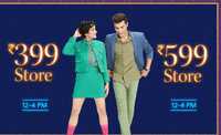 Myntra EORS - Everything for Flat Rs.399 (12-4PM)