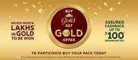 Tata Tea Gold - Buy Gold, Get Gold offer - Get assured cashback of upto ₹100
