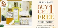 Just Herbs Flash Sale : Buy 1 Get 1 Free