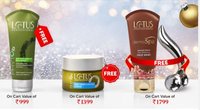 Lotus Professional Double the delight Get assured gifts on minimum purchase of 999 (limited period offer) + Rs 100 Paytm cashback on 699 