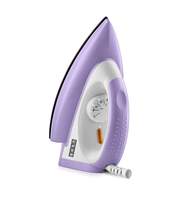 USHA Armor  1100 W Dry Iron with Black Weilburger Soleplate (Purple)