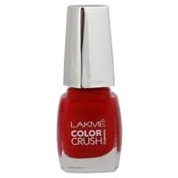 Lakmé True Wear Color Crush Nail Color, Reds 25, 9ml