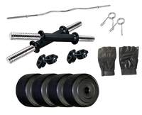 Home Gym 32 Kg P.V.C Weight Plates@ ₹1,188 + 5% Off Coupon