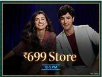 Myntra End of Year Sale - Everything for Flat Rs.699 (12-5PM) + Rs 200 off coupon