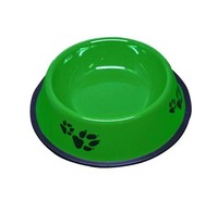       Stainless Steel Antiskid Pet, Dog Feeding Bowl for Water & Food  22 cm

 