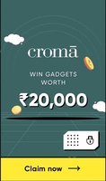 Cred Jackpot - Croma Win a Voucher worth ₹20,000 or ₹500/₹1000 off coupons