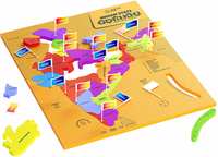 India Map with State Capitals Puzzle - Educational Learning Aid Game for Kids 4 Years and Above - Map Puzzle - Jigsaw Puzzle
