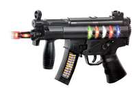 Toyshine Musical Black Toy Gun With Music