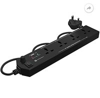 [Cred] Portronics Power Plate 4 with 4 Power Sockets + 1 USB Port Power Converter with Extension
