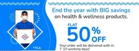 Flat 50% Off On All Health & Safety Essentials