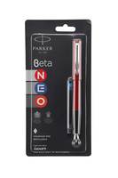 25% Coupon - Parker Beta Neo CT | Fountain Pen | Body Color - Red | Ink Color - Blue
