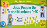 Amazon Brand - Jam & Honey Jobs People Do & Numbers Puzzle