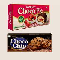 Chocopie LOOT : Strawberry Choco Pie (6 Pcs pack) and Choco Chip cookies (6 Pcs pack) with free shipping