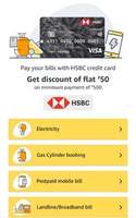 (Instant) Flat 50 Off on Bill Payments Using HSBC Credit Cards