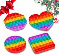 Pop It for Kids, Stress Relief for Adults, Anxiety Toy for All Ages, Simple Fidget Popper