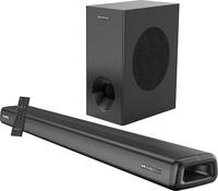 Zebronics Zeb Jukebar 9200 DWS Dolby Digital Plus Soundbar Supporting Bluetooth USB/AUX/Optical in/HDMI(ARC), Wall mountable with LED Display and Media Controls